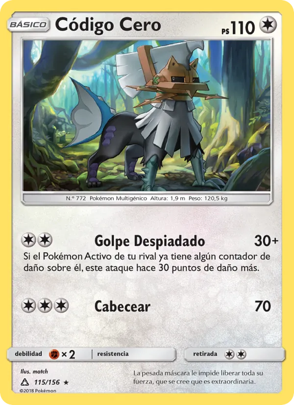 Código Cero – Ultraprisma 115