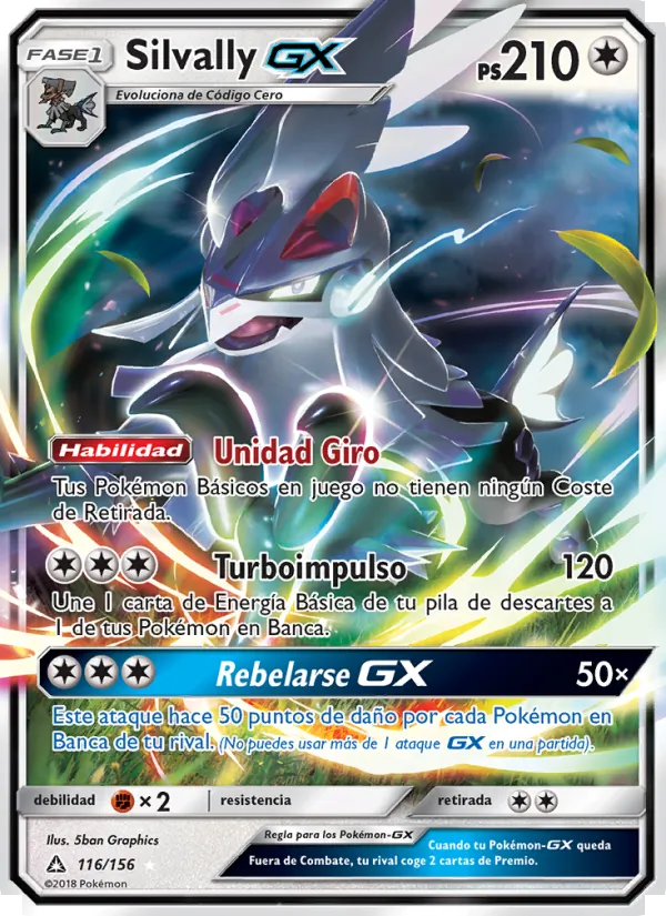 Silvally GX – Ultraprisma 116