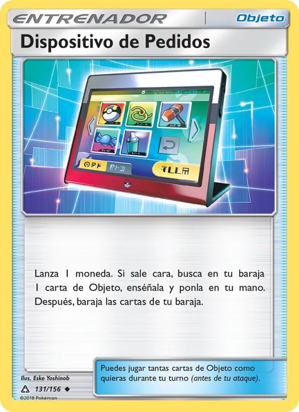 Dispositivo de Pedidos – Ultraprisma 131