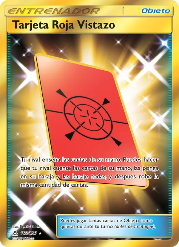 Tarjeta Roja Vistazo – Ultraprisma 169