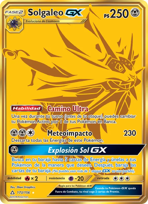 Solgaleo GX – Ultraprisma 173