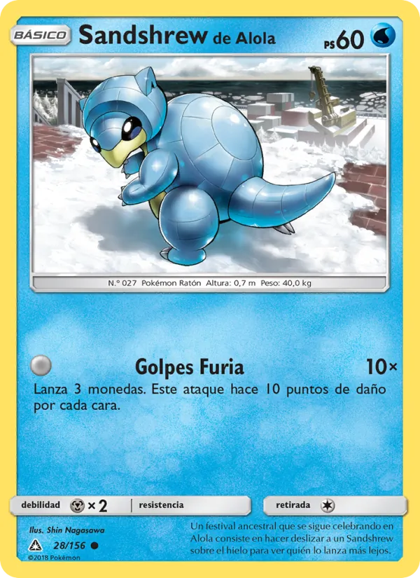 Sandshrew de Alola – Ultraprisma 28