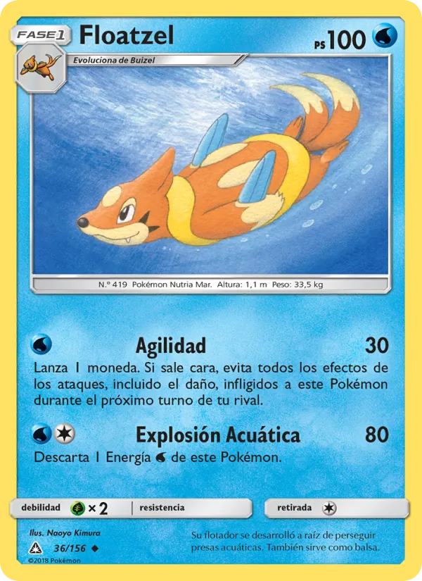 Floatzel – Ultraprisma 36