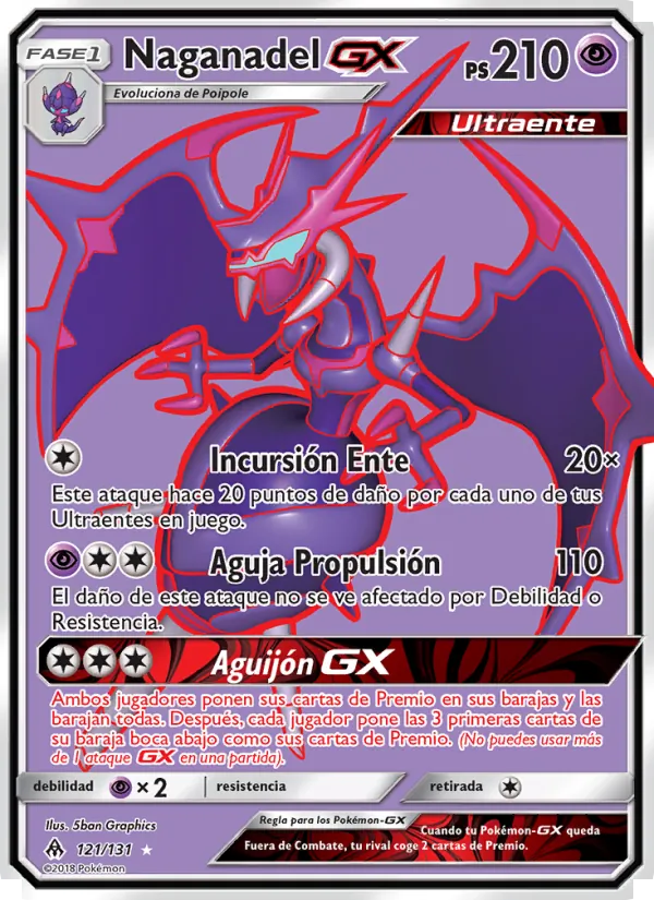 Naganadel GX – Luz Prohibida 121