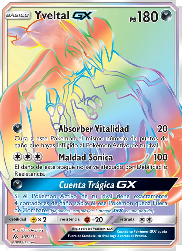 Yveltal GX – Luz Prohibida 137