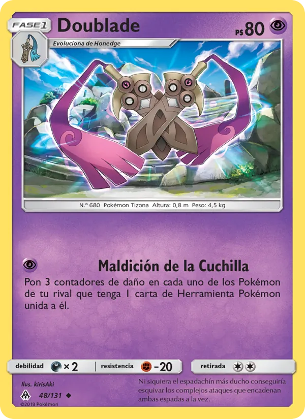 Doublade – Luz Prohibida 48