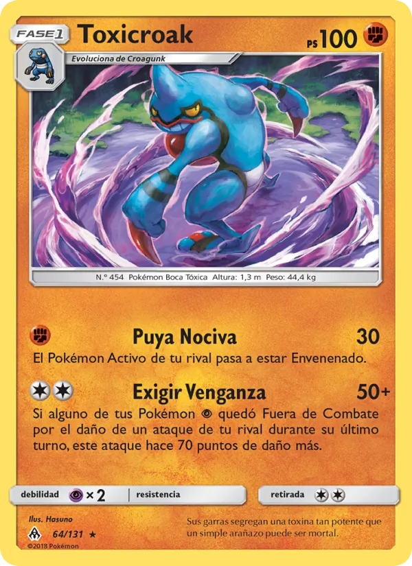 Toxicroak – Luz Prohibida 64