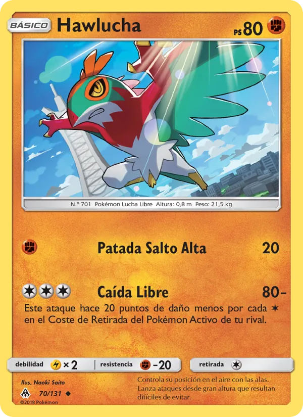 Hawlucha – Luz Prohibida 70
