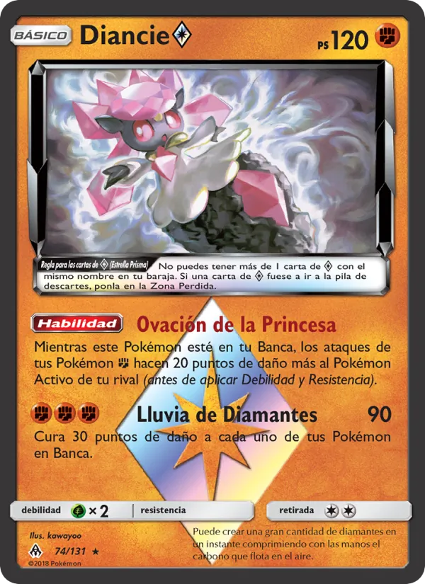 Diancie ◇ – Luz Prohibida 74
