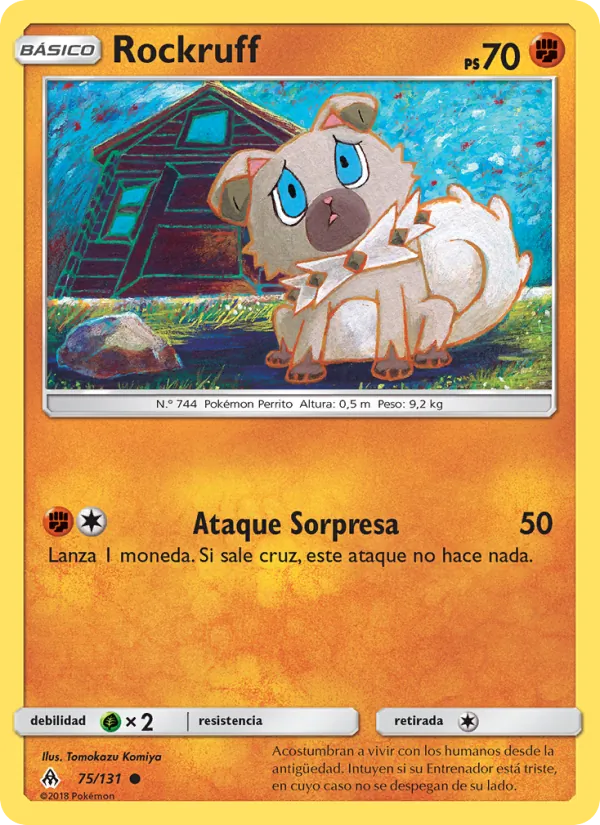Rockruff – Luz Prohibida 75