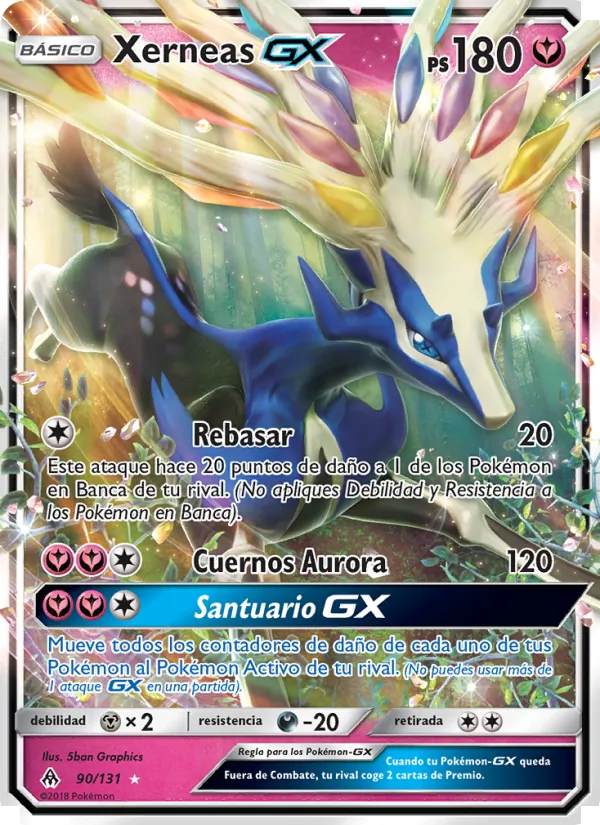 Xerneas GX – Luz Prohibida 90