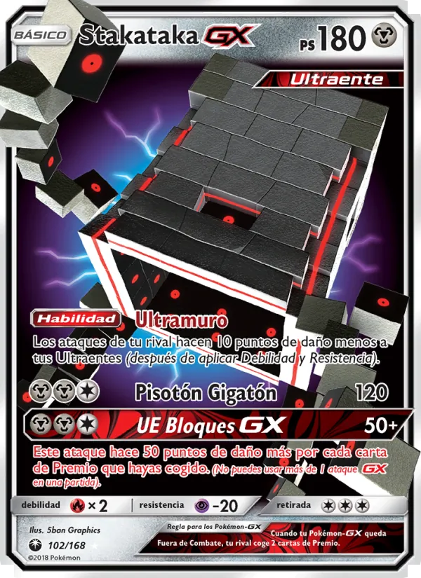 Stakataka GX – Tormenta Celestial 102
