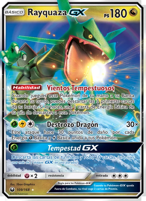 Rayquaza GX – Tormenta Celestial 109