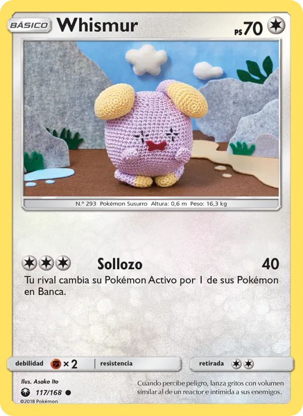 Whismur – Tormenta Celestial 117