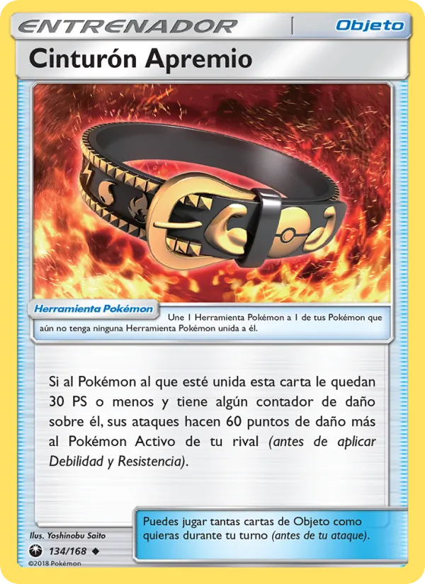 Cinturón Apremio – Tormenta Celestial 134