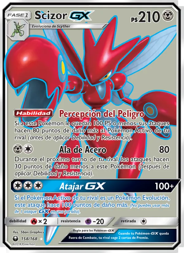 Scizor GX – Tormenta Celestial 158