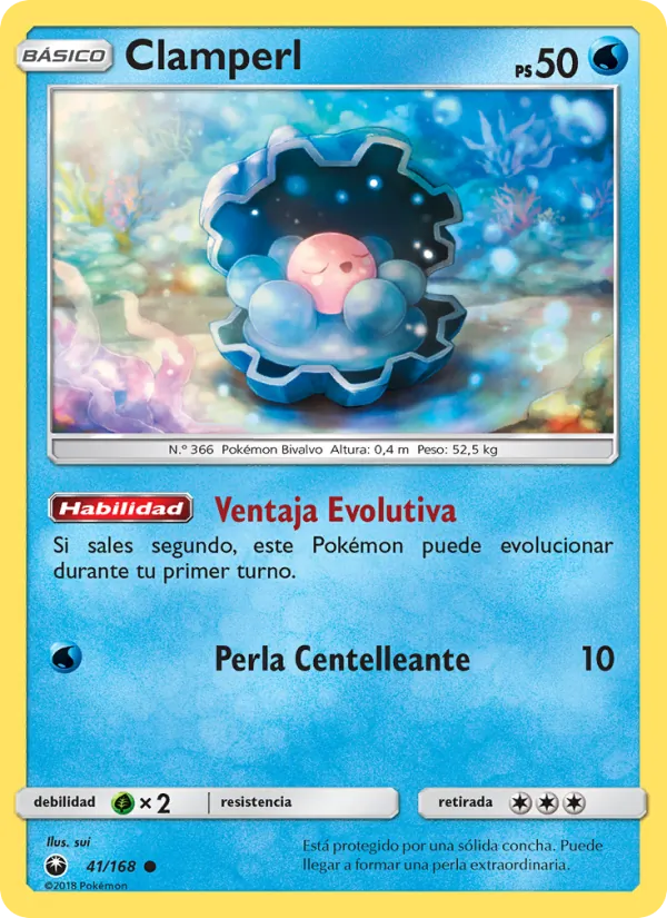 Clamperl – Tormenta Celestial 41