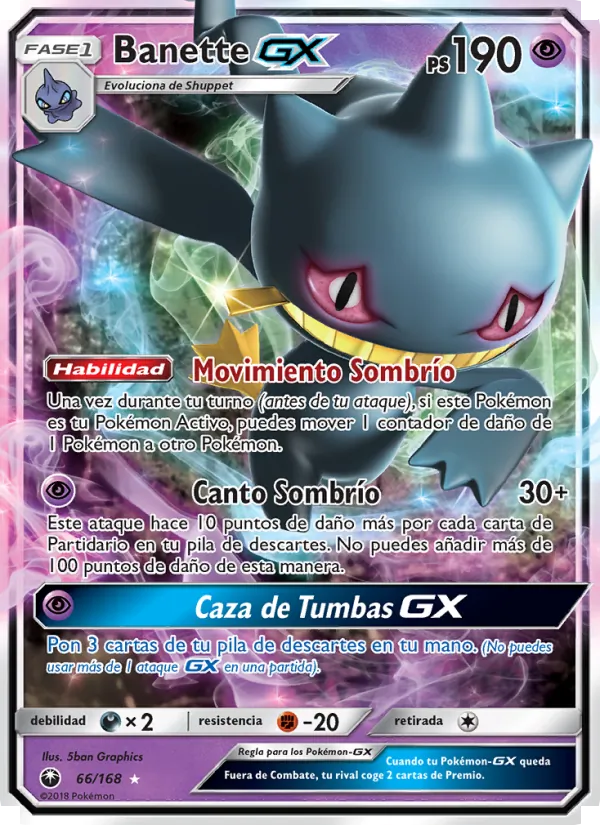Banette GX – Tormenta Celestial 66