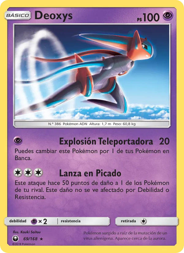 Deoxys – Tormenta Celestial 69