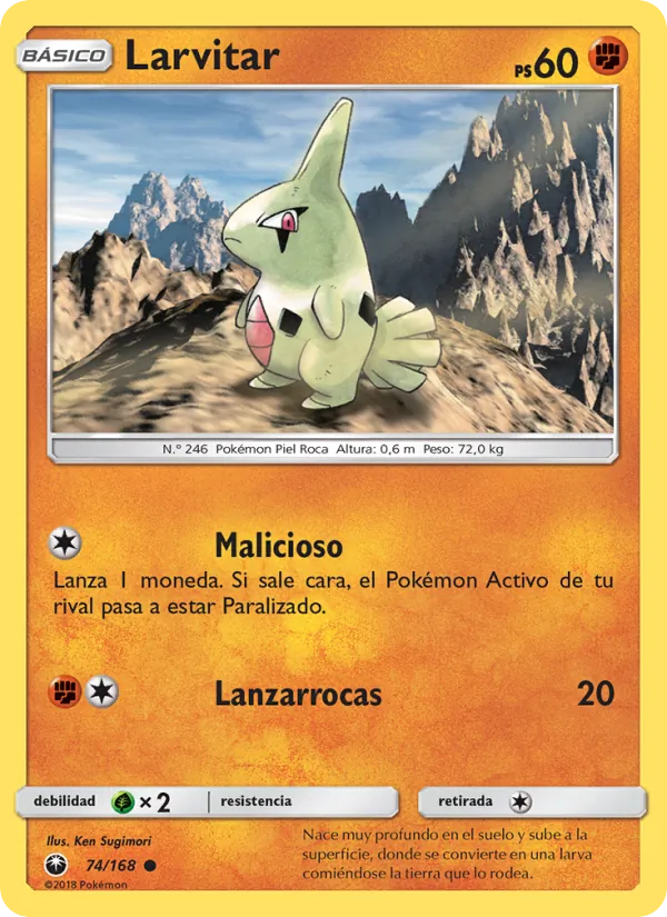 Larvitar – Tormenta Celestial 74