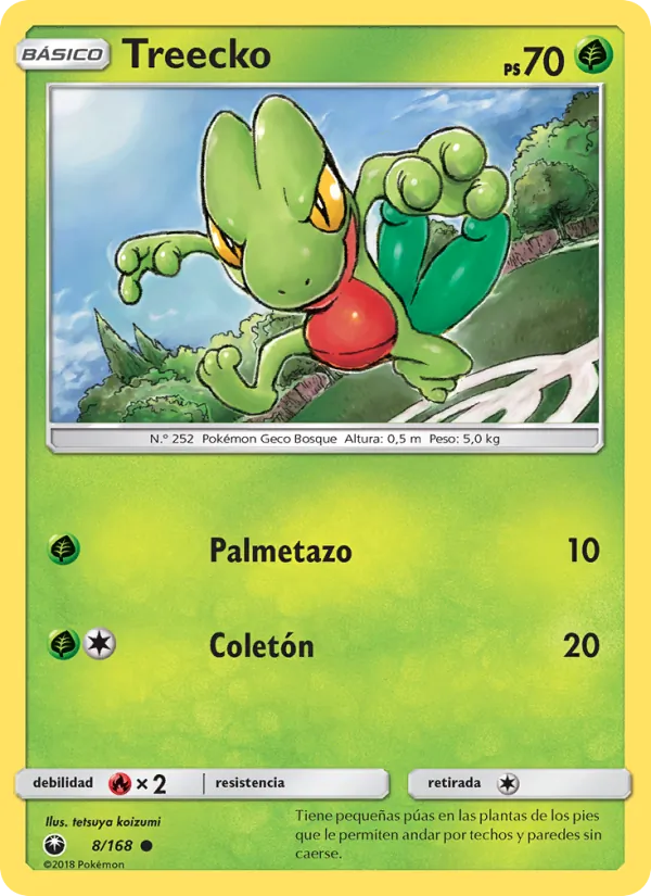 Treecko – Tormenta Celestial 8