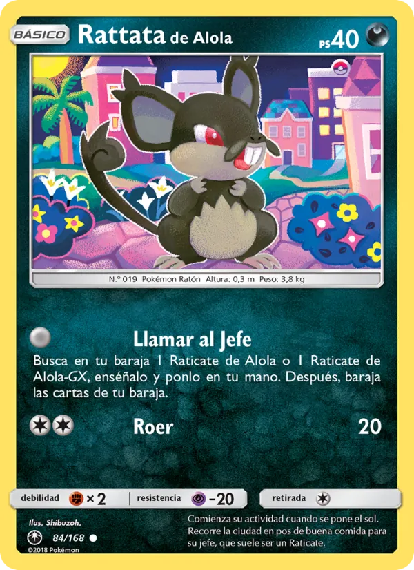 Rattata de Alola – Tormenta Celestial 84