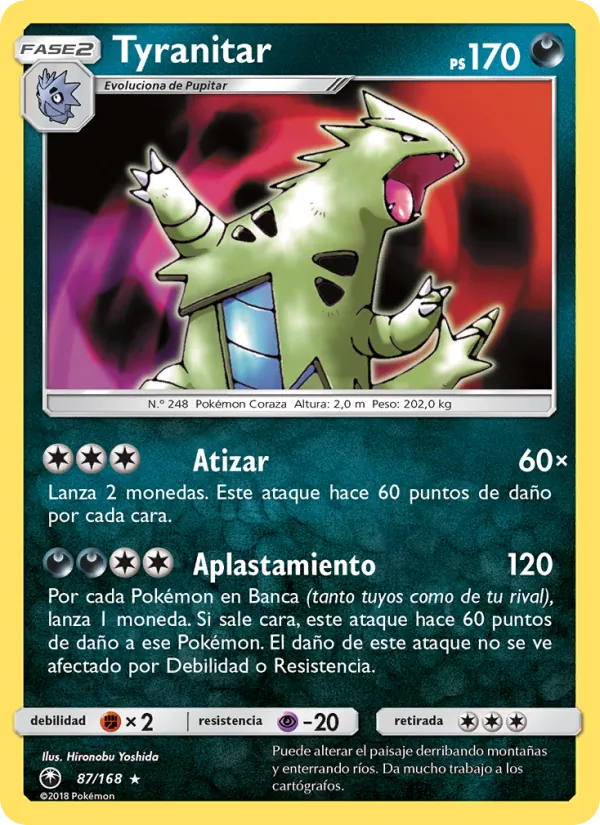 Tyranitar – Tormenta Celestial 87