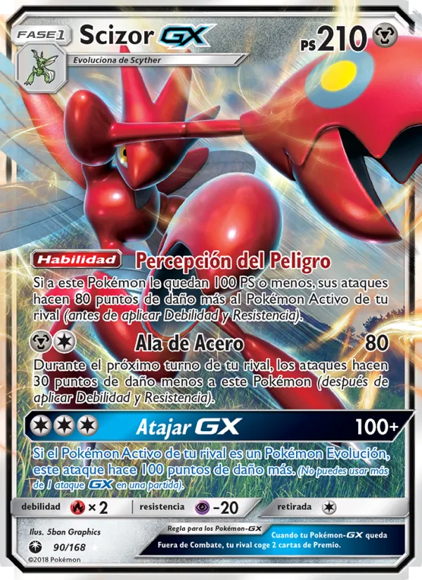 Scizor GX – Tormenta Celestial 90