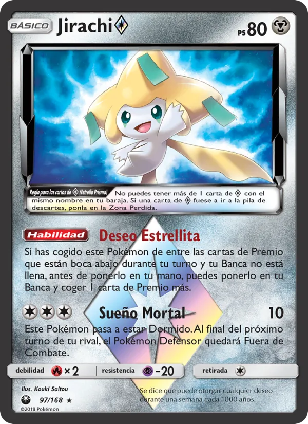 Jirachi ◇ – Tormenta Celestial 97