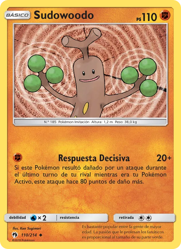 Sudowoodo – Truenos Perdidos 110