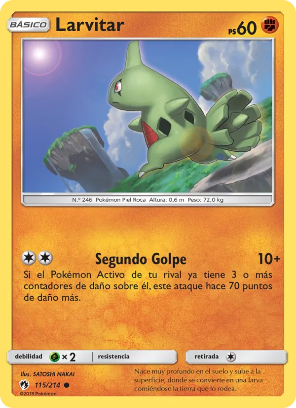 Larvitar – Truenos Perdidos 115