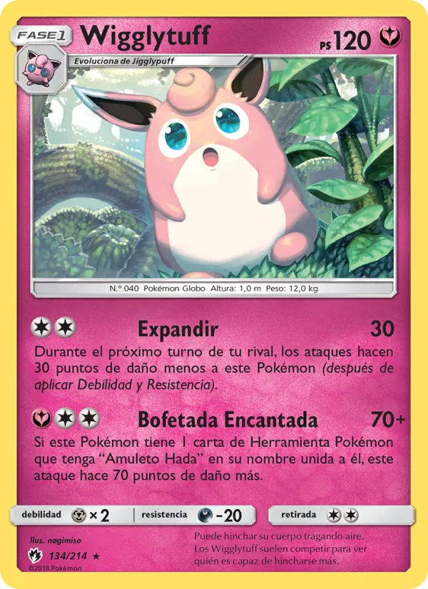 Wigglytuff – Truenos Perdidos 134