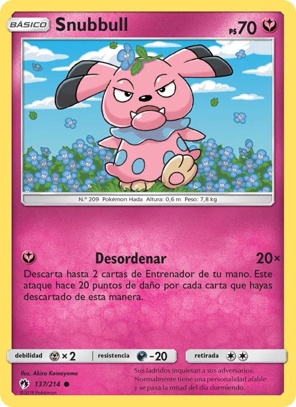 Snubbull – Truenos Perdidos 137