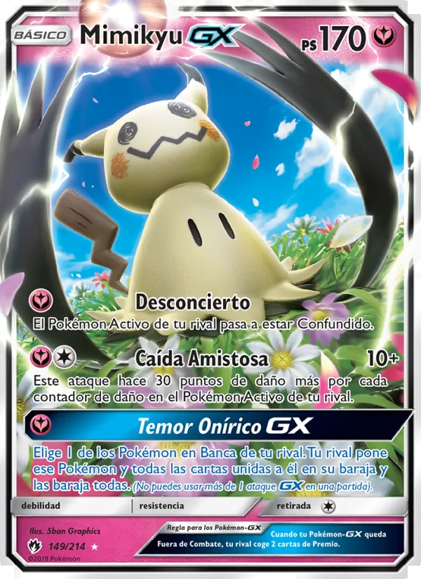 Mimikyu GX – Truenos Perdidos 149