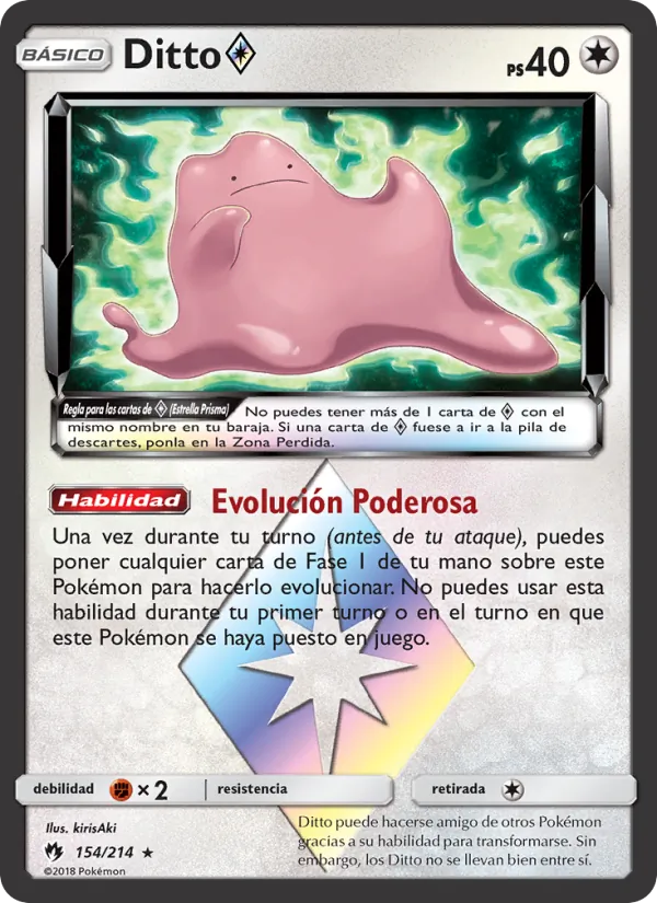 Ditto ◇ – Truenos Perdidos 154