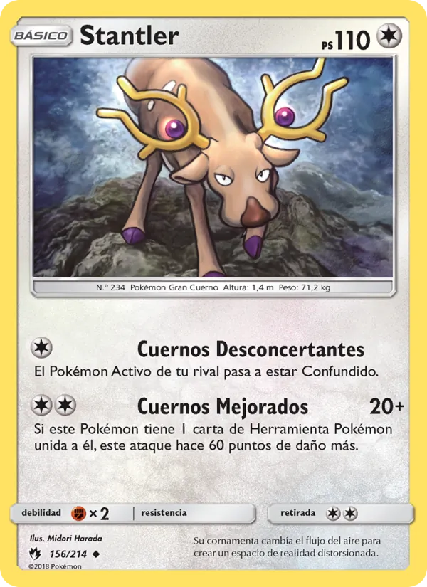 Stantler – Truenos Perdidos 156