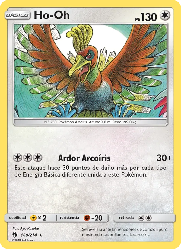 Ho-Oh – Truenos Perdidos 160