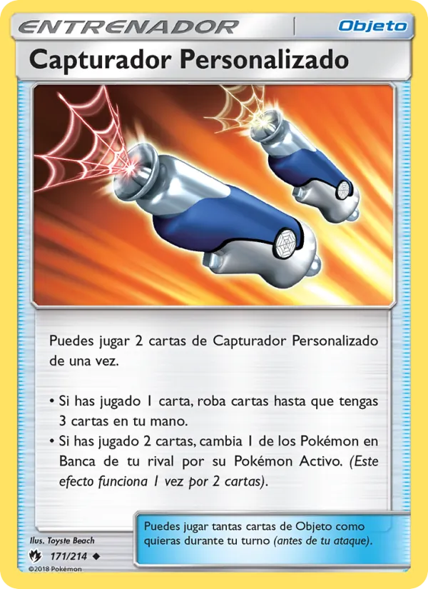 Capturador Personalizado – Truenos Perdidos 171