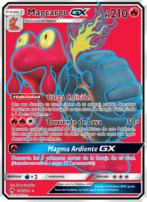 Magcargo GX – Truenos Perdidos 198