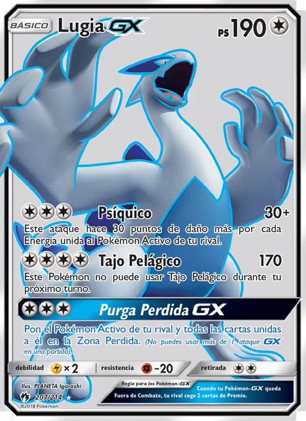 Lugia GX – Truenos Perdidos 207