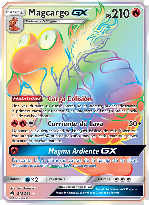 Magcargo GX – Truenos Perdidos 218