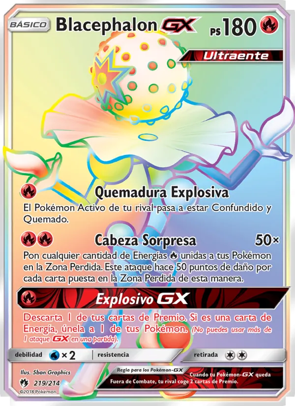 Blacephalon GX – Truenos Perdidos 219