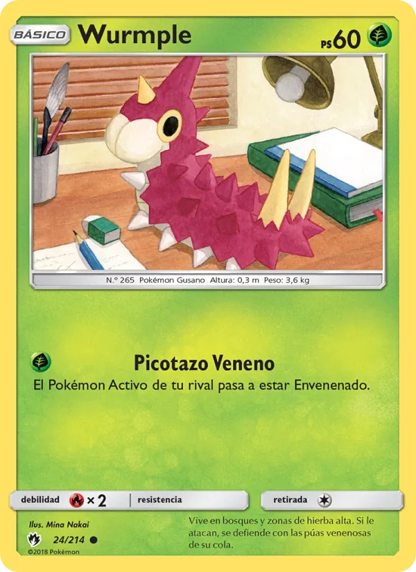 Wurmple – Truenos Perdidos 24