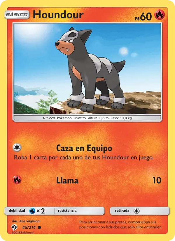 Houndour – Truenos Perdidos 45