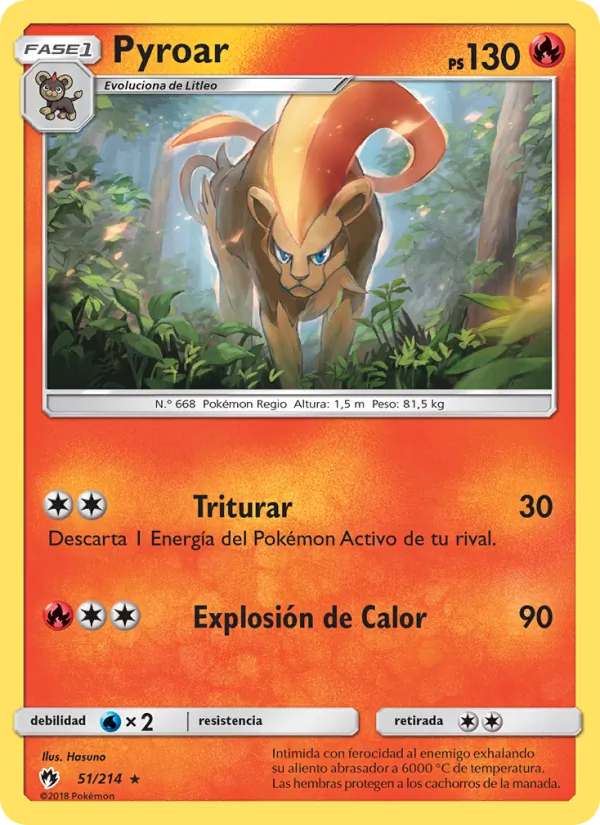 Pyroar – Truenos Perdidos 51