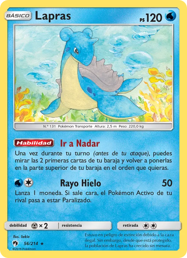 Lapras – Truenos Perdidos 56