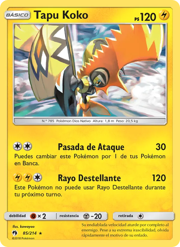 Tapu Koko – Truenos Perdidos 85