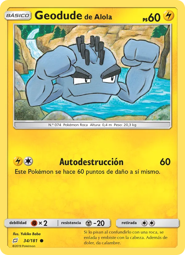 Geodude de Alola – Union de Aliados 34