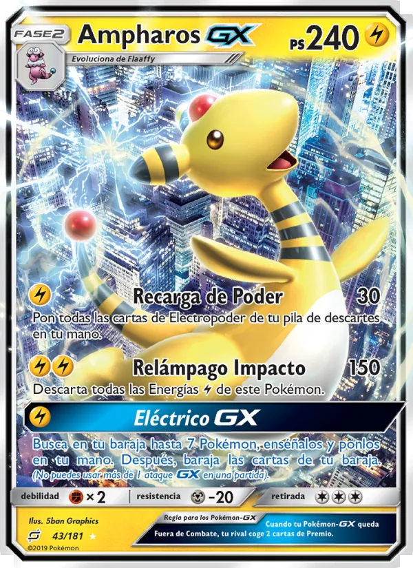 Ampharos GX – Union de Aliados 43