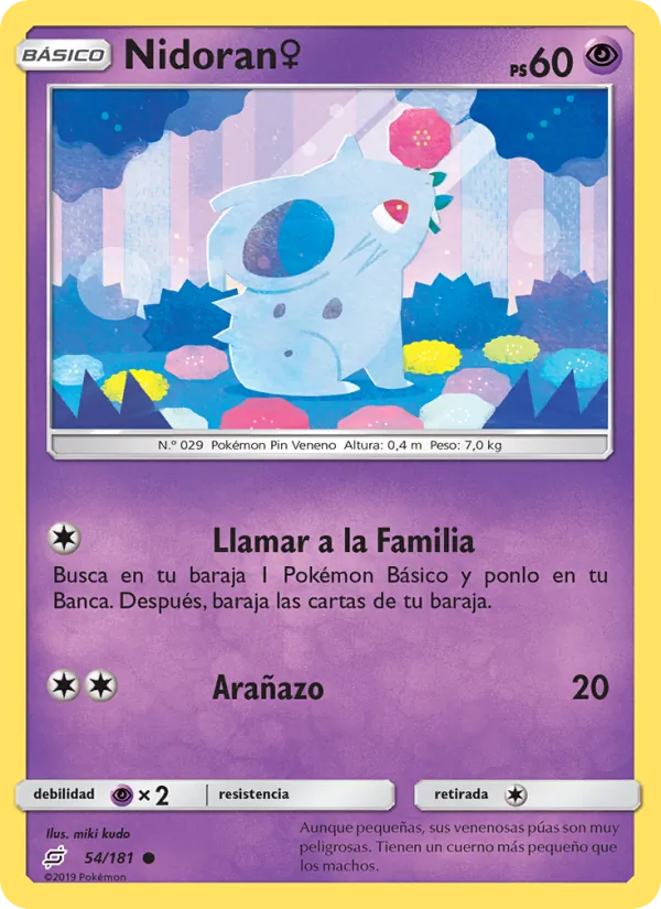 Nidoran♀ – Union de Aliados 54
